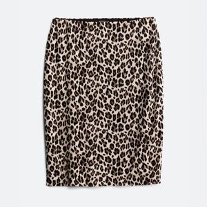 Vince Camuto Animal Print Knit Skirt, Size 2X, NWT